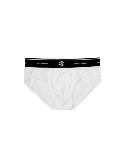 EARLY LOGO BRIEF WHITE