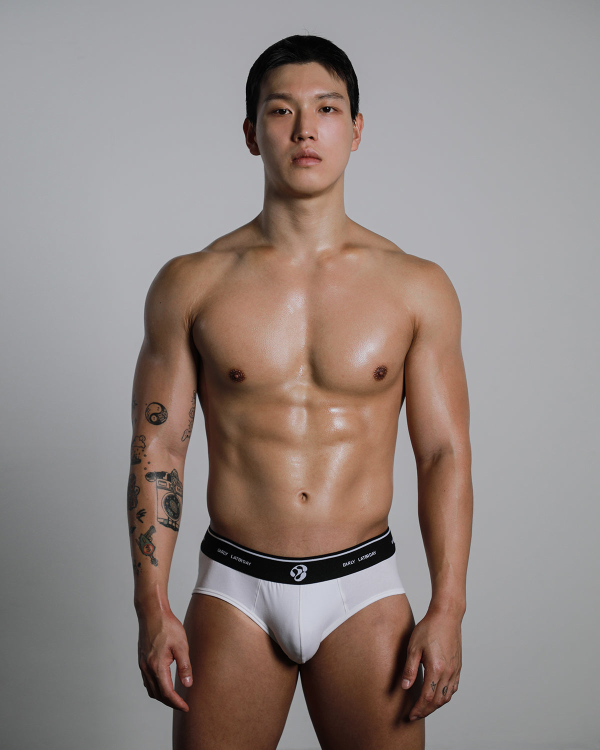 EARLY LOGO BRIEF WHITE